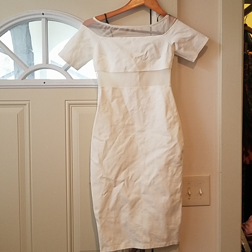 White dress